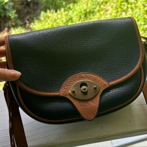 Dooney & Bourle Calvary Trooper Leather Bag